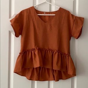 Peplum tunic
